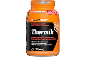 NAMEDSPORT SUPERFOOD NAMEDSPORT Thermik 60 cpr - Formulazione termogenica a base di estratti vegetali selezionati e caffeina, indicata nelle diete ipocaloriche finalizzate al controllo del peso