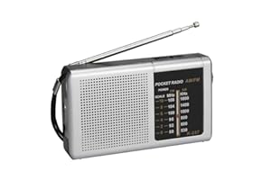 ZOREI Radio Portable, Petite Taille 112 x 75 x 24 mm, Radio FM AM de Poche