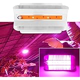 Delaman Impianti per Coltivazione Indoor, Coltiva la Luce 30W 50W 80W Piante Spettro Completo Coltiva la Lampada per Plant Fl