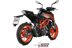 Scarico Mivv SLIP-ON GPpro CARBON Compatibile con KTM 125 DUKE 2021 > Euro5