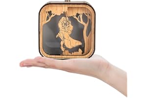 DR. PETS Miss Li Garden ręcznie robiona pozytywka, ręcznie robiony prezent, różne style, najlepszy prezent dla ukochanej osoby, przyjaciół na festiwale, rocznice (Tarzan)