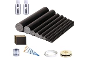 VERSAGENIUS 32PCS Fishing Rod Repair Kit For Quick Repairs Damaged Fishing Poles, 32 In 1 Complete Set With Carbon And Essential Tools, Carbon Fiber Repair Rod For Various Fishing Rods