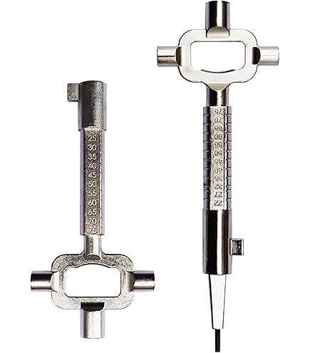 Kotkiddy Driekantsleutel, 4-weg, 5 Binnenmaat 5 mm/8 mm/9