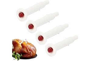 FULENYI Pop up Timers for Turkeys - Pop Up Cooking Temperature Meter 1.85 Inches | Cooking Chicken Beef Timer for Oven Cooking, Temperature Meter