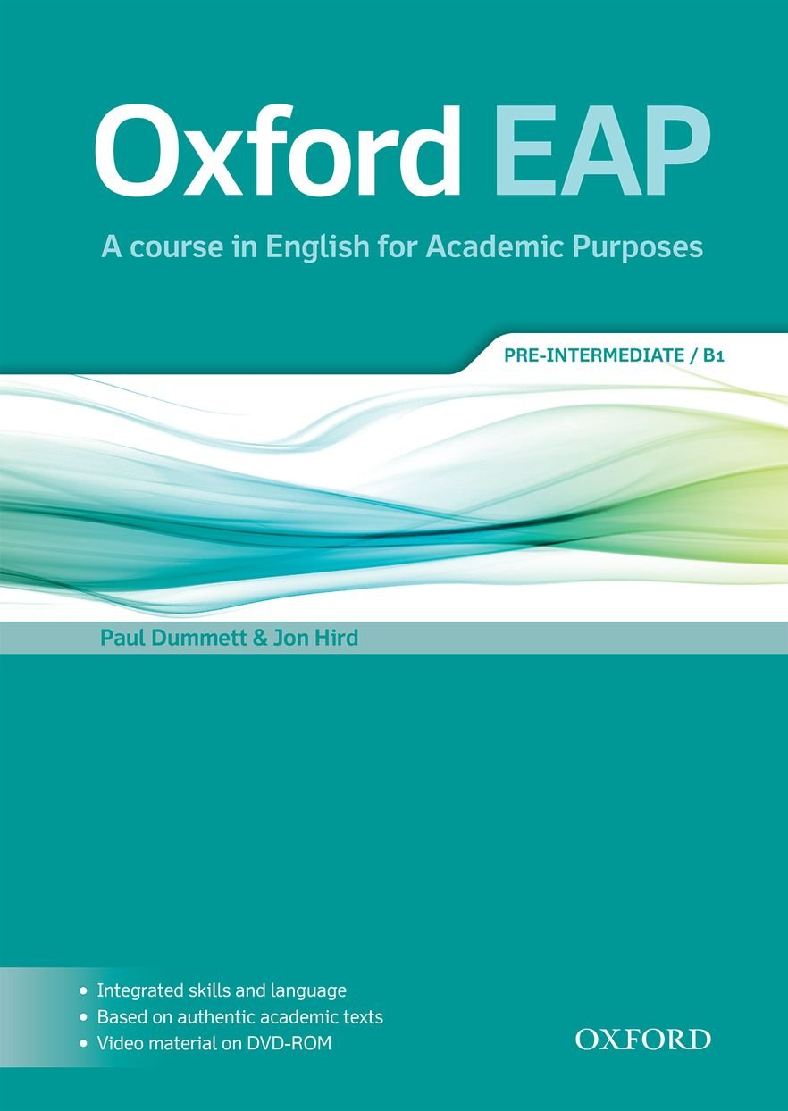 Oxford EAP: Oxford English for Academic Purposes Pre-Intermediate. Student's Book + DVD Pack