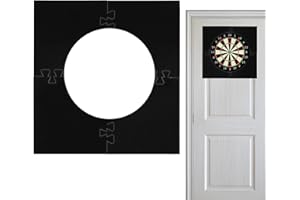 SOBETA Dartboard Surround Wall Protector, 28.5''x28.5'' Square Dart Board Wall Protector, High Density Self-Healing EVA Foam Dart Backboards, Easy to Install Darts Mats for Dart Games