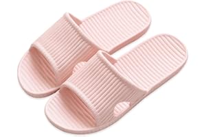 JIJIe Shower slipper,Slippers for Women bathroom or indoor use, anti-slip