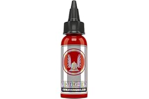 VIKING-INK B&W Viking Ink - Double Red 1oz (30 ml) - Inchiostro Per Tatuaggi