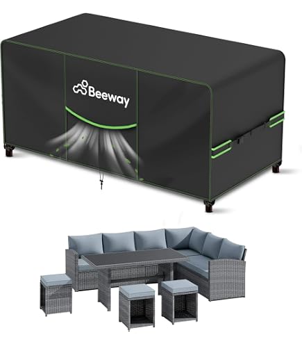 PVPQPR Garden Furniture Cover Waterproof 190x140x95cm/LxWxH Cover