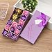 Produktbild Txyk Romantische Geschenke 12pcs Soap Rose und 24k Goldfolie Rose Blumen Blütenblätter Set mit Geschenk-Box zum Valentinstag, Muttertag, Frauentag, Hochzeit, Geburtstag -Lila