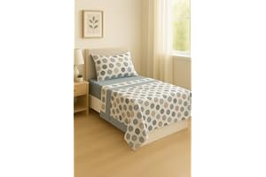 Corredocasa - Completo Lenzuola Letto in Morbido e Caldo Pile, Ancora più Caldo della Flanella Set di Lenzuola Matrimoniale, Singolo e Una Piazza e Mezza con Federe, (Panna, Singolo)