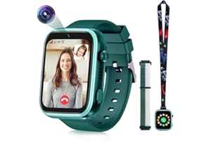 EURHOWING 4G Kinder Smartwatches, Smartwatch Telefon Uhr mit GPS-Tracker für Kinder, WLAN Video Telefonanruf, SOS, Schrittzähler, Kamera Weihnachten Geburtstag Spielzeug Geschenke für Jungen Mädchen