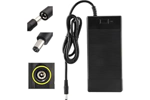TANGSFIRE Caricabatterie Bici Elettrica 42V Caricatore Monopattino Compatibile con Hiboy S2 Vivobike S2max Scooter Elettrico con Batterie 36V Monopattino Swagtron GOTRAX Jetson The-Urban