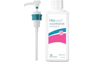 WILOSC Hibiwash 500ml with Pump Kit | Powerful Antifungal & Antibacterial Body Wash | (Also known as Hibiscrub)