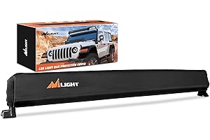 Nilight LED Light Bar Cover 42 Inches Black Nylon Protective Sleeve Universal Fit Straight and Curved Bar Waterproof Dustproof Scratch-Proof Light Cove for Driving Off Road Lights