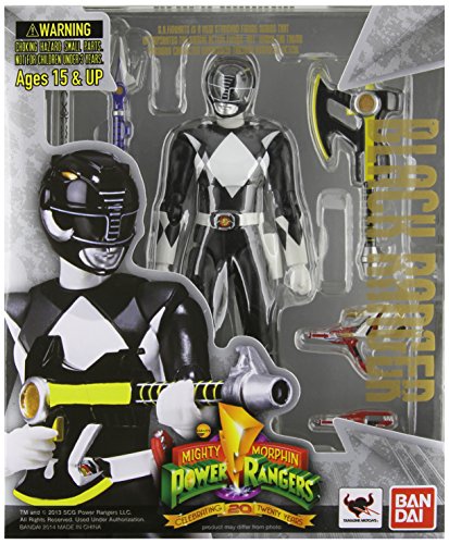 Bandai Tamashii Nations S.H. Figuarts Mighty Morphin Black Ranger Action Figure