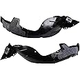 TRQ Inner Fender Liner Set Compatible with 2014-2016 Hyundai Elantra HY1248137 HY1249137
