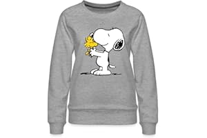 Spreadshirt Peanuts Snoopy Und Woodstock Frauen Premium Pullover