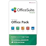OfficeSuite Personal Compatible with Microsoft® Office Word® Excel® & PowerPoint® and Adobe® PDF - 1 Year License for 1 Windo