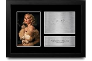 HWC Trading FR A4 Annabelle Wallis Peaky Blinders Grace Regali Stampati Autografo Firmato Immagine Per Gli Appassionati Di Programma Televisivo - A4 Framed
