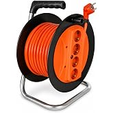 Makaralı Uzatma Kablosu 3x2.5mm- 20m/30m/40m/50m | G&uuml;&ccedil;l&uuml; ve Dayanıklı (20 METRE)