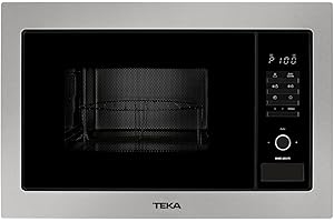TEKA MICROONDAS MWE 255 FI 25lt, 900W, 5 livelli, 8 menús, grill cuarzo, Marco, 1 mando, display, plato giratorio 315 mm, temporizador 95 min, inox