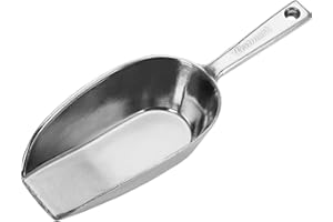 Westmark Abwiege-/Abfüll-/Futter-/Sackschaufel, Füllvolumen: 300 ml (ca. 290 g Mehl), Aluminium, Hygia, Silber, 91512291