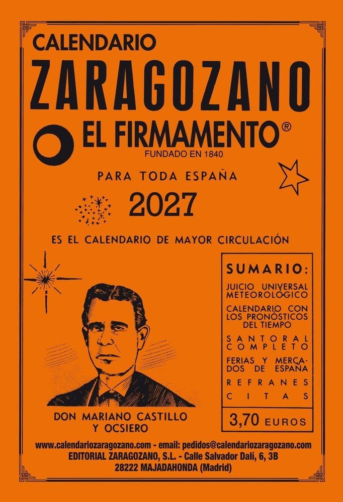 Taco Calendario del Corazón de Jesús - Clásico - 2027 - Détails et caractéristiques