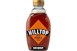 HILLTOP HONEY Hilltop Maple Syrup - Amber Early Harvest - Squeezy Bottle - 640g