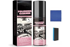 FGTOPBY Matame Car Interior Cleaner, Nettoyage Voiture Interieur, 2025 Cuir Interieur, Produit Nettoyage Voiture protège et revitalise Les sièges, Tableaux de Bord, Volants