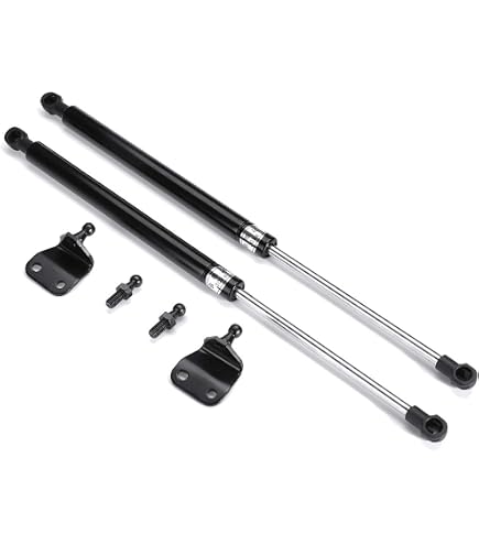 QQstore Vérins à Gaz Pour Peugeot 206 206CC GTI 180 RC 207i SD 1998-2016 - Capot Avant Amortisseurs De Coffre