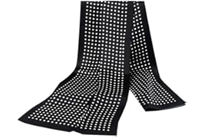 LONXU Scarf for Men,Silk Mens Scarf Fashion Gifts for Men Double Layer_Fits All Seasons