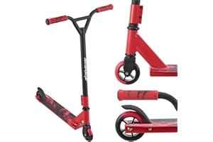 ArtSport Trottinette Freestyle avec Guidon à 360°, roulement à Billes ABEC 9, Roues en PU de 100 mm et Bande antidérapante, patinette pour Enfants, Figures et Stunt