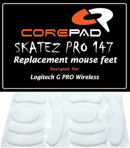 Corepad Skatez PRO 201 Ersatz Mausfüße kompatibel für Vaxee Zygen