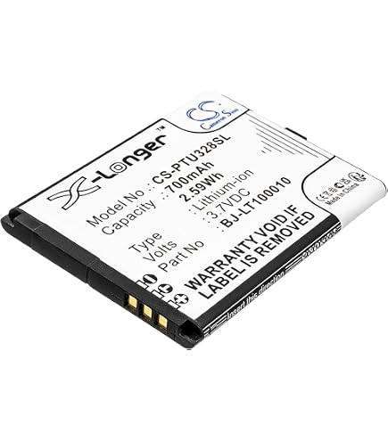 vhbw Li-Ion batteria 900mAh (3.7V) per cellulari e smartphone LG KP200, KP202, KP202i sostituisce LGTL-GBIP-830, LGTL-GCIP-1000