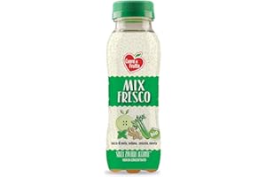 Cuore Di Frutta Mix Fresco, Succo Biologico di Mela, Sedano, Zenzero e Menta - 6 bottiglie da 250ml