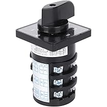 Interruttore Selettore Rotante Taiss 5 Posizioni - 12 Terminali, 20A, 550V - Per Applicazioni Industriali - Foto 2