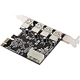 Imported 4 Port PCI-E to USB HUB VL805 Chipset PCI Express Card Adapter 5 Gbps Speed