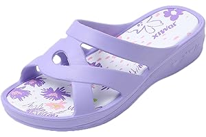 JOMIX Chanclas Para Mujer, Sandalias De Verano Ajustables Con