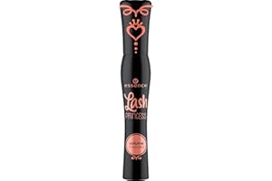 essence Lash PRINCESS Mascara Volume, Nero, Volumizzante, Definente, Allungante, Vegano, Senza Profumo, Confezione da 1 (Confezione da 1)