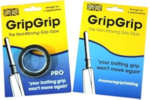 Kookaburra Unisex Adult Grip Grip Strips Cricket Bat Grip - Black, N/A