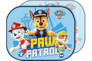 TATAWAY IN VIAGGIO SI CRESCE Tataway Coppia di tendine laterali auto rettangolari azzurre – Protezione solare per bambini | Parasole universale per finestrini44x35cm