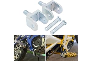 CHANGCHENG Electrical Motorbike Foot Peg Clamps Sur Ron Foot Pegs Bracket CNC Billet T6-6061 Aluminum Dirt Bike Foot Rest Clamps For SurRon Light Bee Sur-Ron X