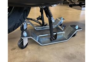 BGM ORIGINAL SUPERCHARGED BGM Rangierhilfe kompatibel für Vespa GT, GT L, GTS 125-300, GTV, GTS 125-300 Super Fahrzeugständer Werkstattständer Rollhilfe