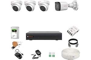 CP Plus 5MP 4 DVR, 5MP 3 1 ( ) + - + IR LED + + 1 TB HDD + 4 CH SMPS + CCTV + BNC/DC