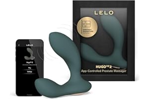LELO HUGO 2 Masajeador de Próstata con Aplicación, Bluetooth y 16 Modos de Placer, Juguetes Sexuales, Green