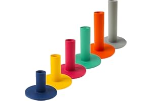 ECADDIE Rubber Golf Tees - Suitable for Driving Range Mats, Practice Mats & Winter Mats - Indoor & Outdoor Use