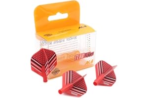 CUESOUL TERO AK4 Dart Flights Forme Standard/Slim avec Motif Attrayant, Lot de 3 pièces
