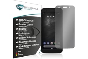 Slabo Blickschutzfolie für Cat S52 Sichtschutz 4-Way Displayschutzfolie 360 Grad View Protection privacy Schwarz