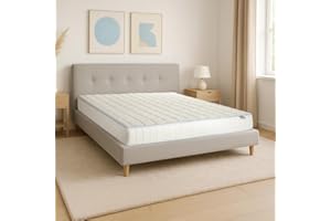 Farmarelax Materasso Memory 20 cm | Piazza e Mezza 120x190 | 100% Made in Italy | 7 Zone Differenziate | Traspirante e Ergonomico | Antiacaro e Anallergico